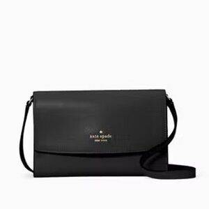 Kate Spade - Perry Leather Crossbody - Black